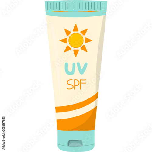 Sun Screen Illustration