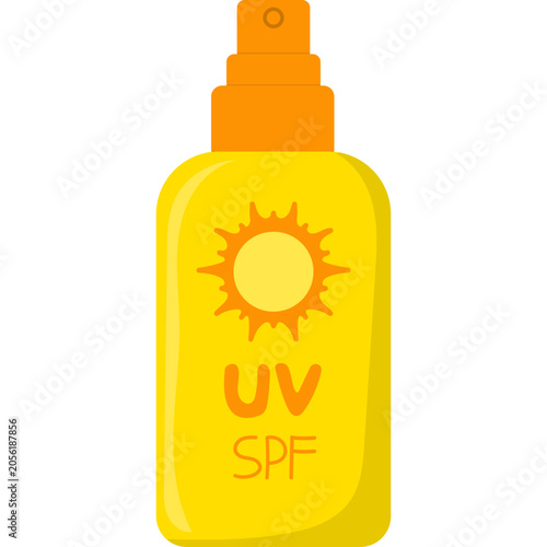 Sun Screen Illustration