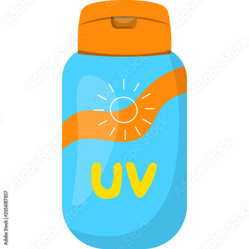 Sun Screen Illustration