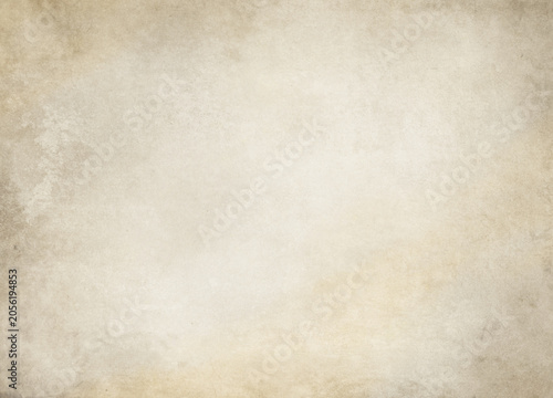 Faded aged grunge paper texture.