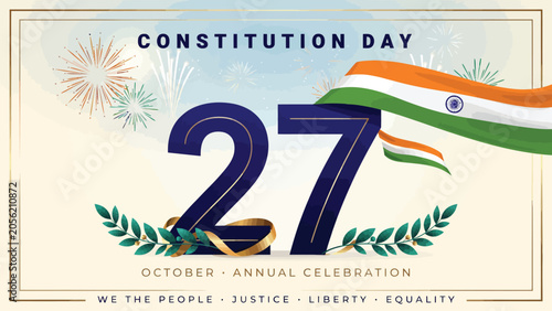 Photos Celebrating india s constitution day on november twenty seventh with patriotic d