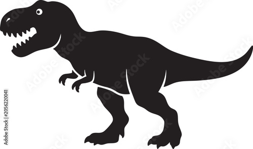 Konstfotografi tyrannosaurus rex dinosaur vector