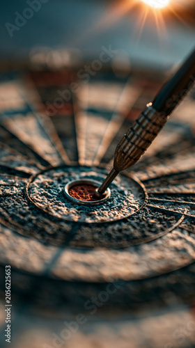 Bullseye Focus: A dart pier...