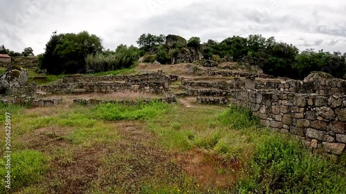 Roman village of Prazo archaeological site, Freixo de Numao, Vila Nova de Foz Coa, Guarda, Portugal