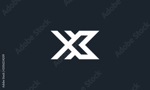 letter X Logo design creative