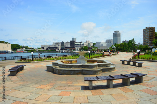 Tapety artystyczne 春の公園 神奈川県横須賀市ヴェルニー公園の風景