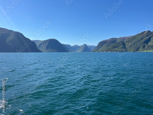 Sognefjord (King of the Fjords) in Norway, Nordic Countries