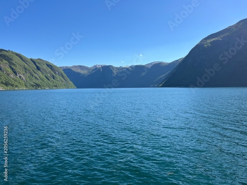 Sognefjord (King of the Fjords) in Norway, Nordic Countries