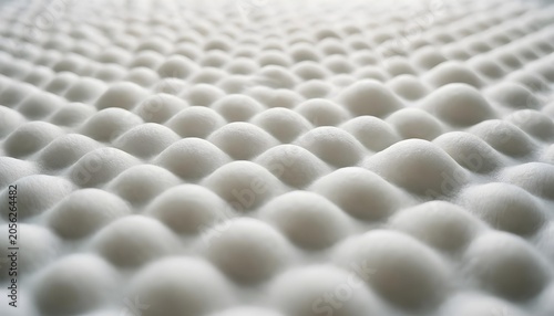 Abstract white textured surface with repeating rounded bumps and soft lighting