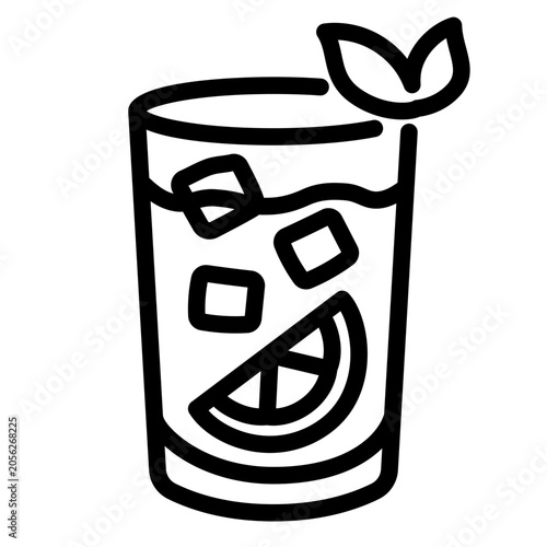 Lemonade Glass Icon