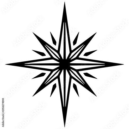 Geometric Shine Sparkle Symbol Collection – Decorative Icon and Design Element Set