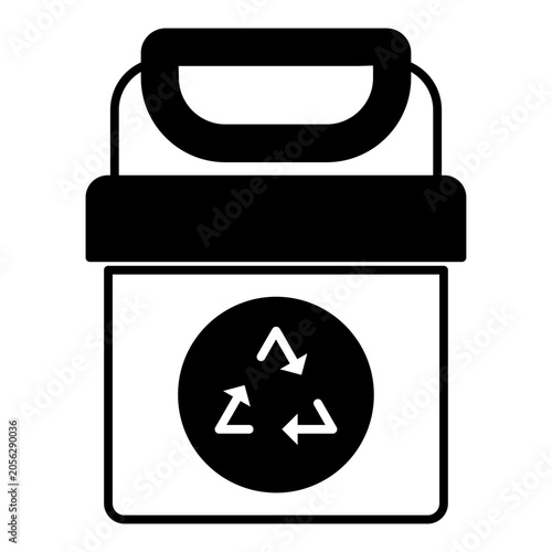 Trash can icon