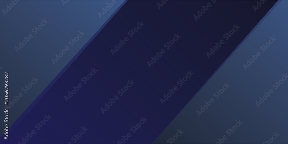 Obraz premium Black dark blue abstract background. Geometric. Line stripe triangle angle corner diagonal 3d. Gradient. Light, shadow. Grain noise grange. Matte metal metallic.Technology business. Design.Wide banner