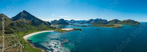 Panel kuchenny z motywem Lofoten is an archipelago in the county of Nordland, Norway.