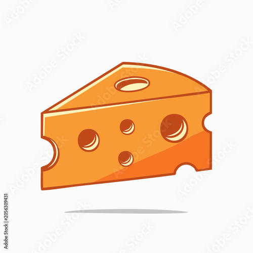 Slice of Swiss Cheese with Holes