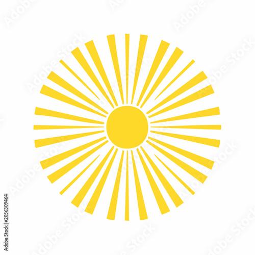 Stylized Sunburst Icon