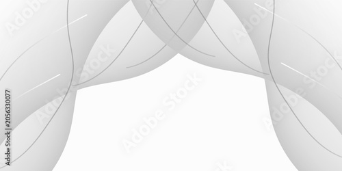 Foto Gray Silver wave abstract vector background