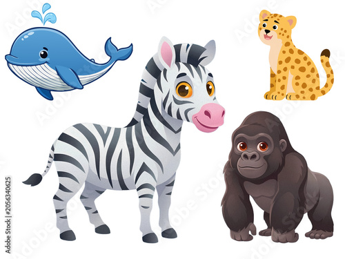 Photography Animal Collection Vectors
