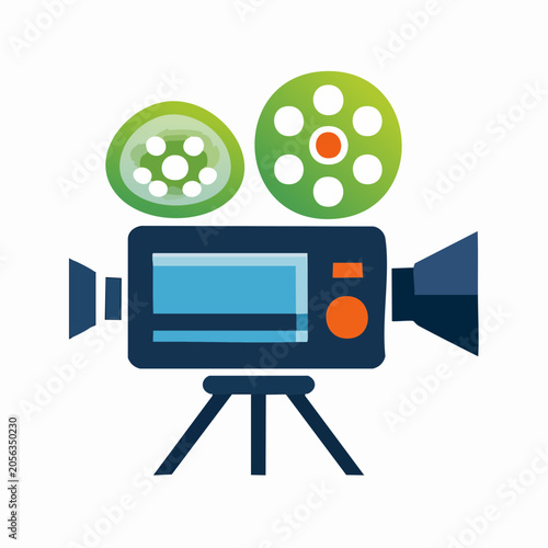 Vintage Film Camera Icon