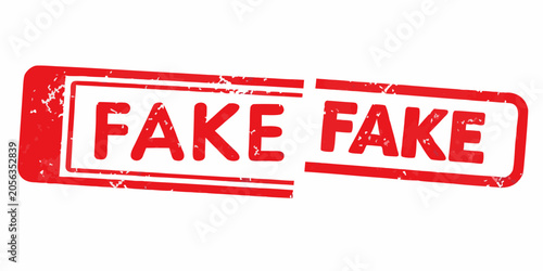 Photos Fake rubber stamp vector illustration with a distressed grunge texture