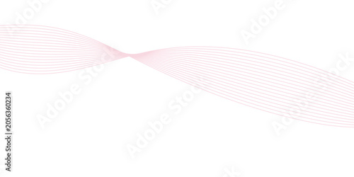 Abstract red wave background with flowing lines and colorful motion design