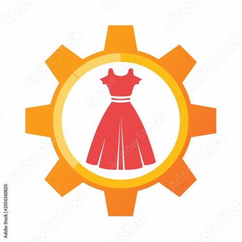 Fashion Industry Logo: Dress Inside Gear