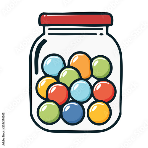 Flat design color wheel vector