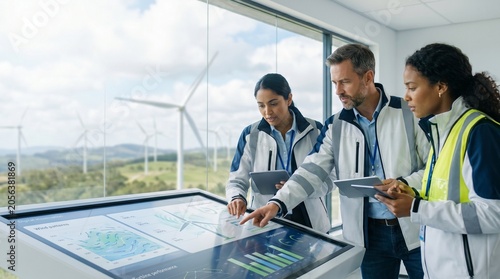 Wind Energy Specialists Managing Renewable Power Operations, Clean Energy and Sustainability Transition
