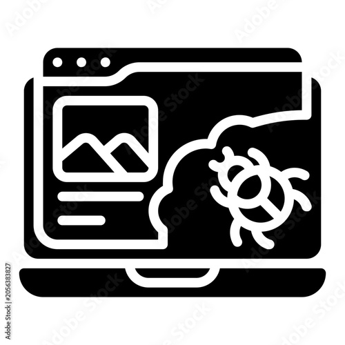 Fotografía computer virus