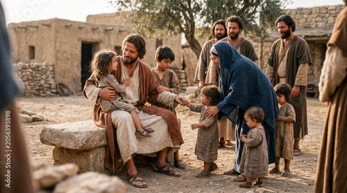 Let the little children come to Jesus.