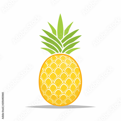 Stylized Pineapple Icon