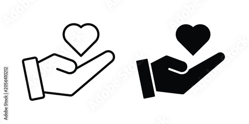 Tableau sur toile Empathy icon