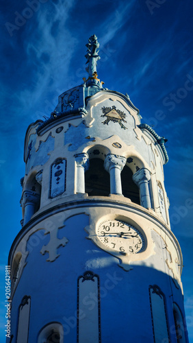 Photography Detailed View of the Blue Church Dome in Bratislava