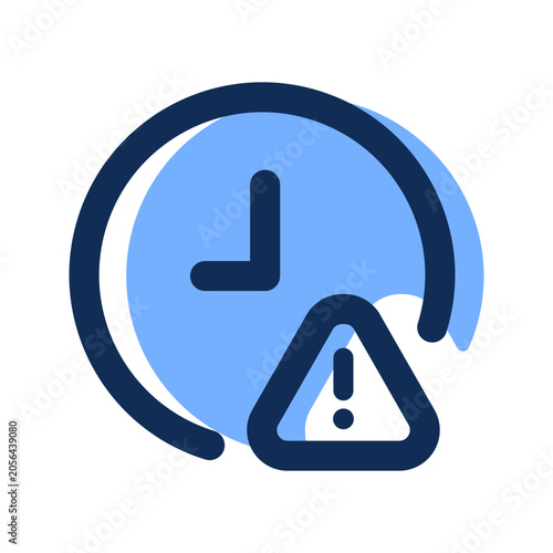 session timeout filled line icon