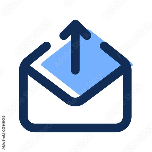 send message filled line icon