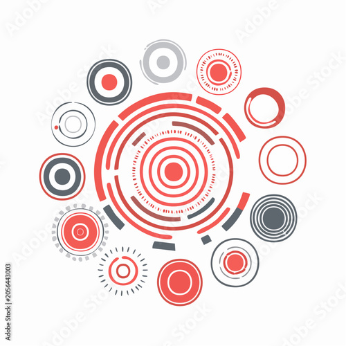 Abstract Circular Technology Pattern