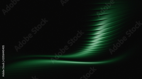 light emerald  green wave background 