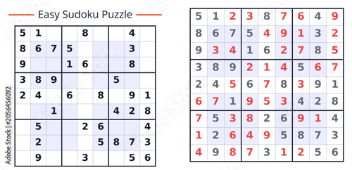 Sudoku with answers vector
