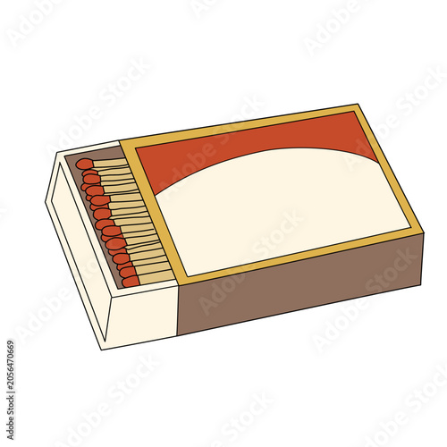 Boxes of matches illustration 