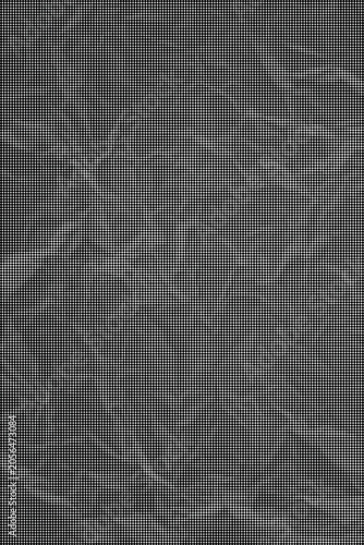 The crumpled gray paper shows a close-up textured surface view.