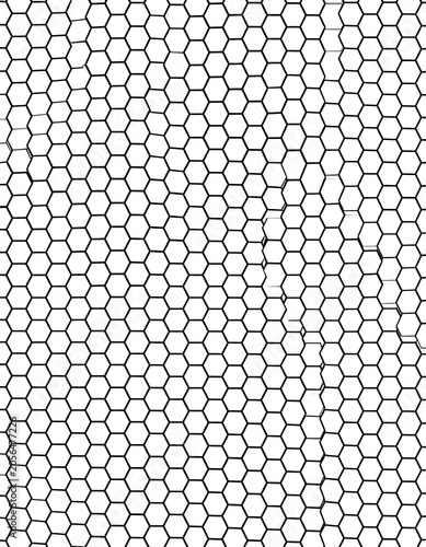 Hexagonal Pattern Background Texture Design.