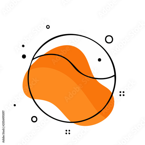 Abstract Circle Design Vector Illustration