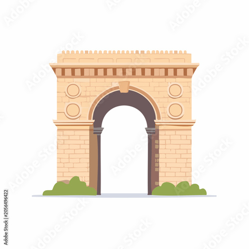 Triumphal Arch Illustration
