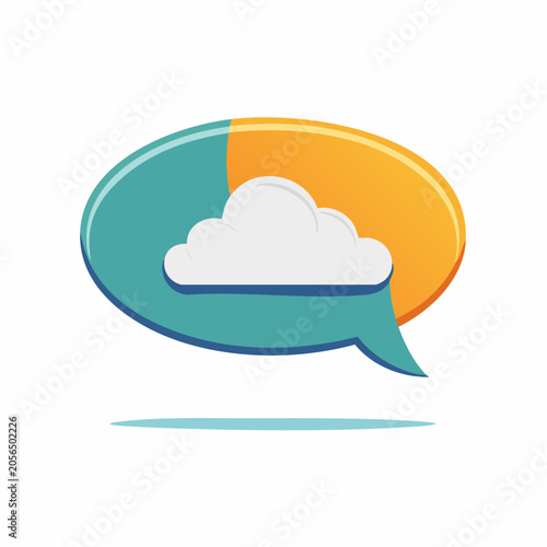 Cloud Speech Bubble Icon