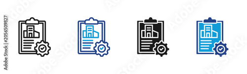 Submittal Web icon with multiple style collection