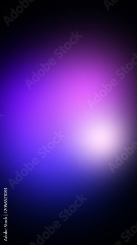 Purple Magenta Blue Glowing Orbs Motion Background, Smooth Floating Light Orbs Animation Seamless Loop, 4K