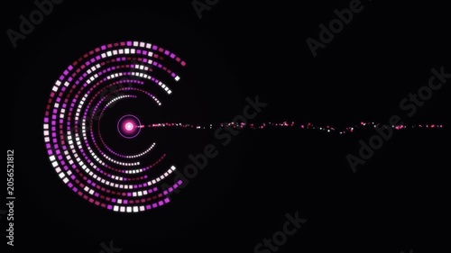 Incredible and premium cyberpunk laser sinyal waveforms loop.  Perfect for music production backdrops, cyber interfaces, and tech presentations.