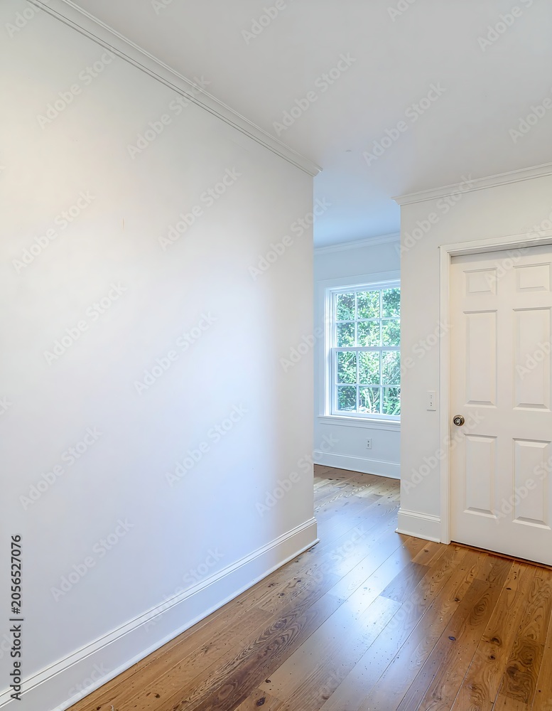 Fototapeta premium Modern Empty Room with Natural Light