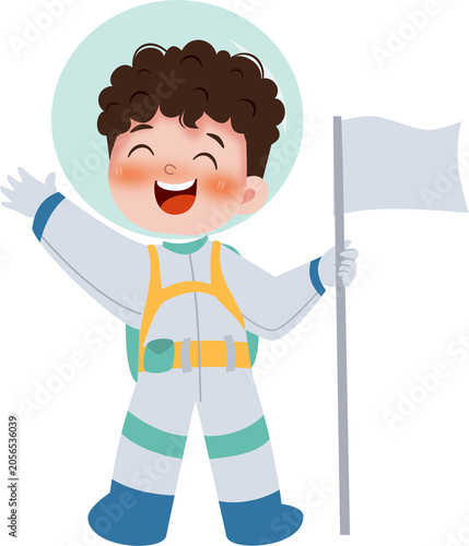 Astronaut kid