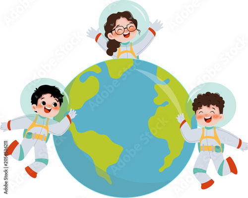 Astronaut kid
